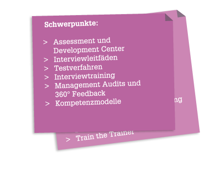 Schwerpunkte